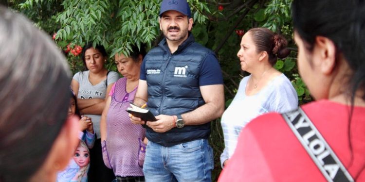 Yankel Benítez impulsa regularización y mejoras en colonia Las Verónicas