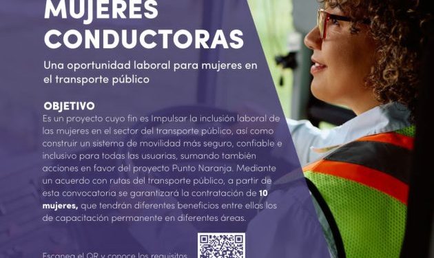 Ayuntamiento de Morelia abre convocatoria para el programa “Mujeres al volante”