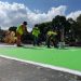 SEDUM inicia jornada balizamiento en la Avenida Madero, frente a Catedral