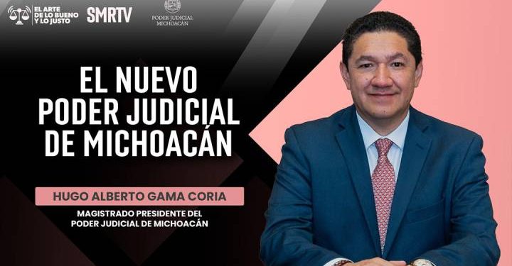 Hay un nuevo Poder Judicial de Michoacán en beneficio de las y los justiciables: magistrado presidente Hugo Gama