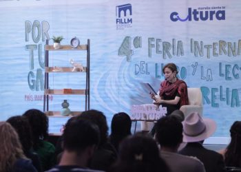 Continúan con gran éxito, actividades de la IV Feria del Libro de Morelia