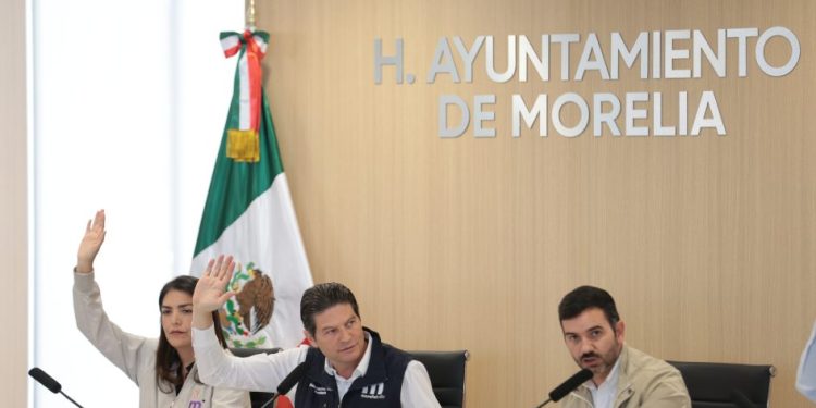Gobierno de Morelia aprueba recursos para obras y acciones