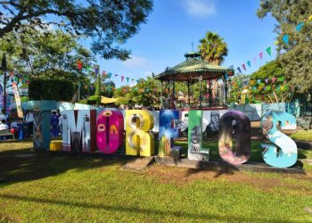 Inaugura SeCultura Morelia letras monumentales de Tenencia Morelos