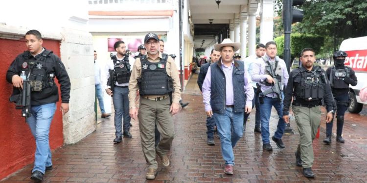 Activa la operatividad de la Guardia Civil y fuerzas federales en Uruapan: SSP