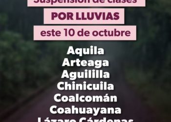 Suspensión de clases en 7 municipios de la Sierra-Costa por lluvias: Gabriela Molina