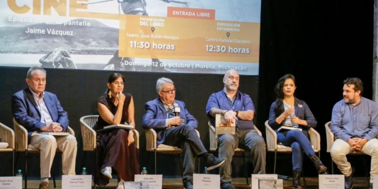 Cuarta República presenta el libro “Michoacán en el cine” en el FICM: Gabriela Molina
