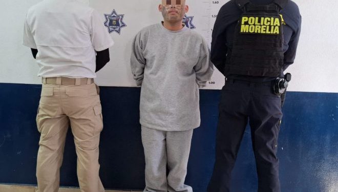 Policía Morelia detiene a extranjero vinculado con grupo delictivo en Honduras