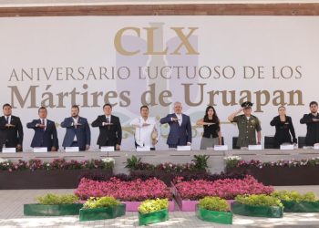 Honra Bedolla memoria de los Mártires de Uruapan a 160 años de su muerte