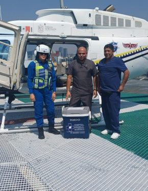 SSP realiza traslado de órgano con fines de transplante a la CDMX