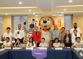 Presenta Sedum a los Guardianes de la Movilidad y del Agua al Cabildo infantil