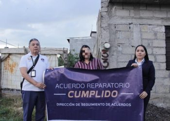 Tras acuerdo reparatorio, FGE logra restitución de inmueble en Morelia