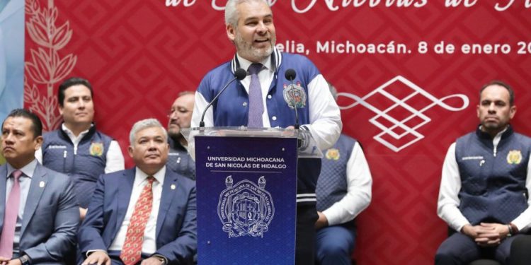 Presupuesto para UMSNH aumentará 7.35% en 2026: Bedolla