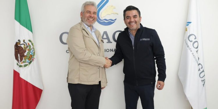 Anuncia Bedolla inversión de Conagua para sanear más agua residual en Jacona