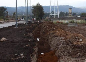 Ooapas fortalece el abasto de agua con nueva línea de conducción en beneficio de 20 mil habitantes