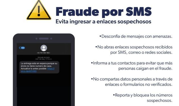 ¡Cuidado! Alerta por fraude en links dentro de mensajes de texto: SSP