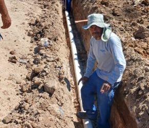 Conexión en colonia Ríos  mejorará el suministro de agua  la zona: Adolfo Torres