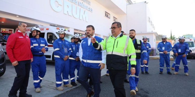Envía Michoacán brigada de atención médica y ambulancias en apoyo a afectados por lluvias