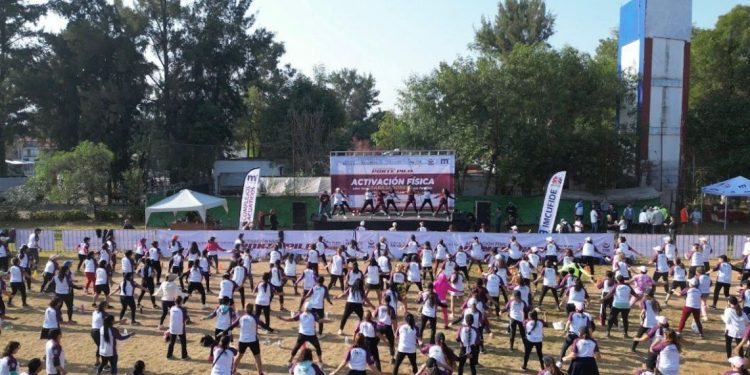 Motiva IMCUFIDE a cientos de morelianos con activación física
