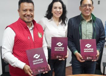 Autoridades y sindicato del Conalep Michoacán logran acuerdo y conjuran huelga