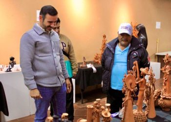 Yankel Benítez refrenda apoyo y acompañamiento a Feria de la Catrina de Capula