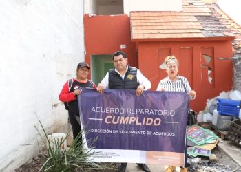 Restituye FGE inmueble en Tarímbaro a su legítima propietaria tras celebrar acuerdo reparatorio