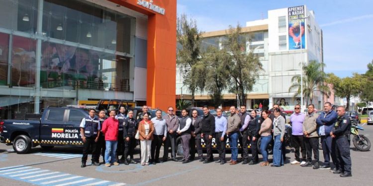 Policía Morelia y ANTAD Michoacán arrancan operativo del Buen Fin en Morelia