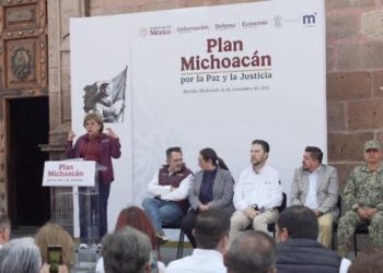 Arranca en Morelia la primera Feria del Bienestar y Desarme del Plan Michoacán por la Paz y la Justicia