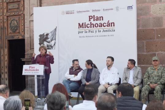 Arranca en Morelia la primera Feria del Bienestar y Desarme del Plan Michoacán por la Paz y la Justicia