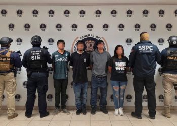 SSP, SSPC y FGE rescatan víctima privada de la libertad y detienen a 4 implicados
