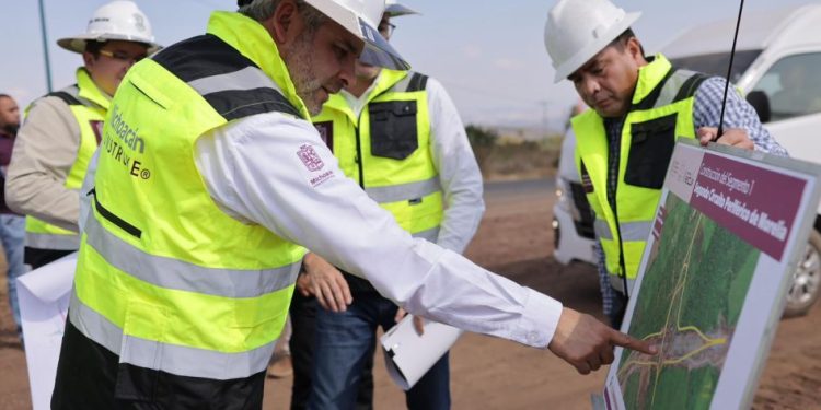 Supervisa Bedolla avance del 75% del primer segmento del segundo anillo periférico de Morelia