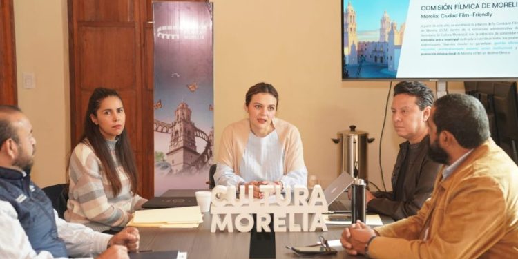 Gobierno de Morelia refuerza Comisión Fílmica con coordinación institucional