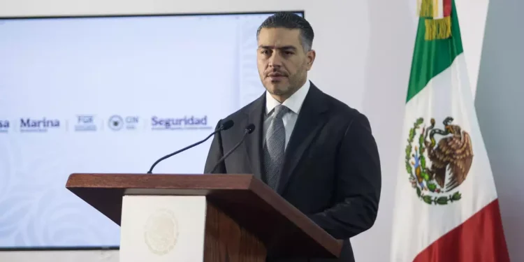 Omar García Harfuch informa sobre la detención del autor intelectual del crimen de Carlos Manzo