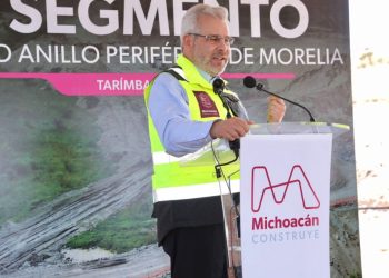 Con 789.9 mdp arranca Bedolla obra del cuarto segmento del segundo anillo periférico de Morelia