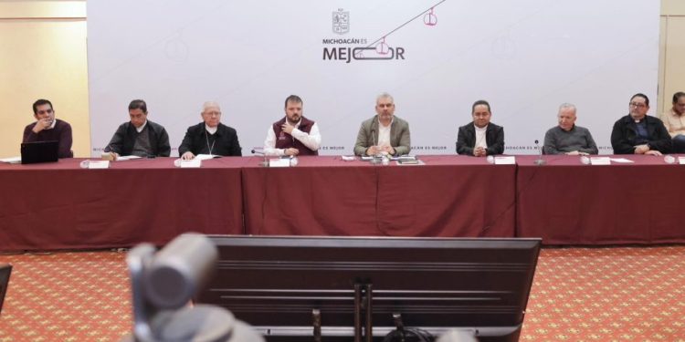 Iglesia católica se suma al Plan Michoacán por la Paz y la Justicia