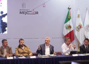Con la incorporación del sector empresarial, avanza la integración del Plan Michoacán por la Paz y la Justicia: Bedolla