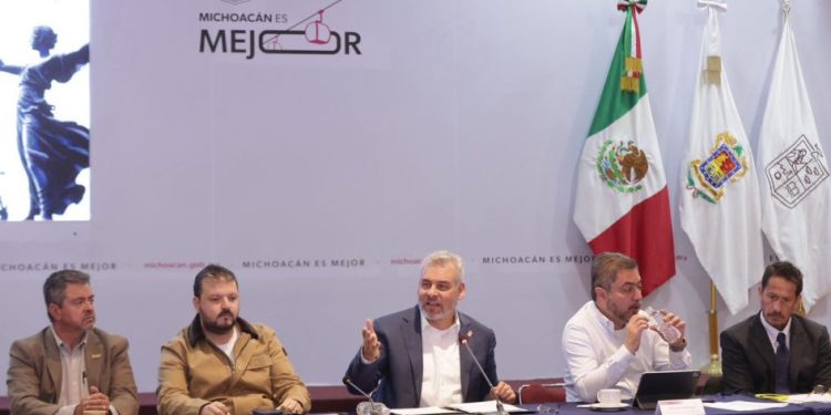 Con la incorporación del sector empresarial, avanza la integración del Plan Michoacán por la Paz y la Justicia: Bedolla