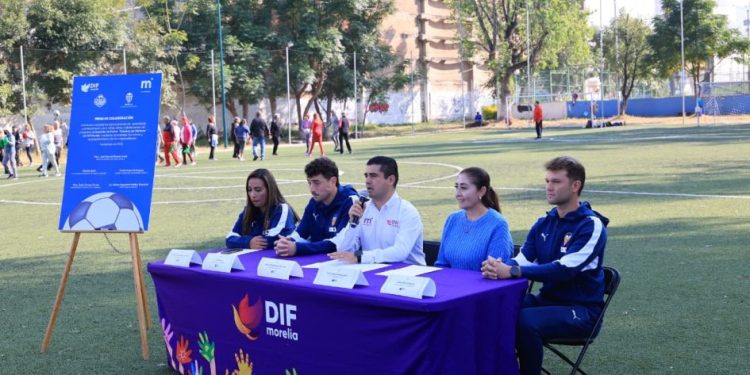 DIF Morelia consolida alianza con Valencia CF para fortalecer formación deportiva de la niñez y adolescencia