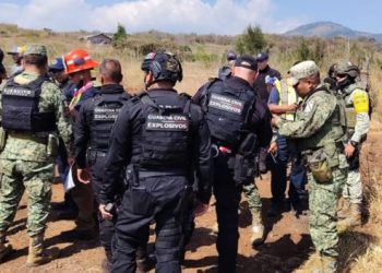 Tras explosión en Morelia, SSP destruye 8 kilos de pólvora pirotécnica en Morelia