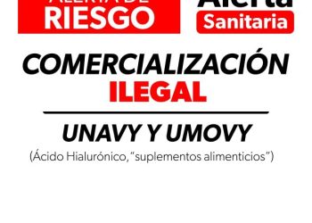 Cofepris emite alerta sanitaria por productos Unavy y Umovy