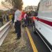 Atiende CRUM volcadura de autobús en la carretera Morelia-Pátzcuaro