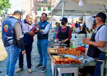 Supervisa Yankel Benítez establecimientos de Fiestas Guadalupanas