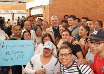 Teleférico conectará a miles con el nuevo Mercado Poniente de Uruapan: Bedolla