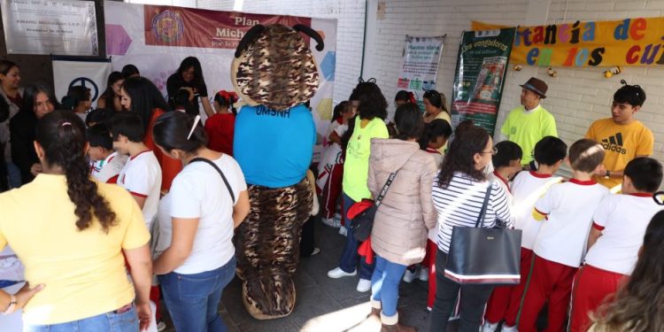 UMSNH llega a todos los rincones con la extensión del Tianguis de la Ciencia; visita AMANC