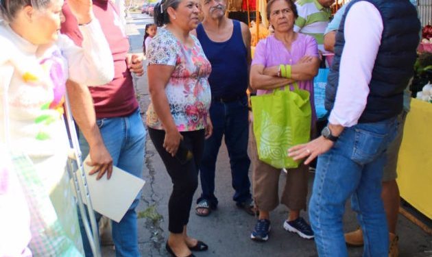 Invita Yankel Benítez a consumir en mercados locales de Morelia