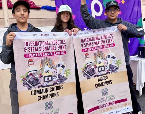 Adolescentes de Centro Spot del DIF Morelia resultan ganadores en torneo internacional de drones