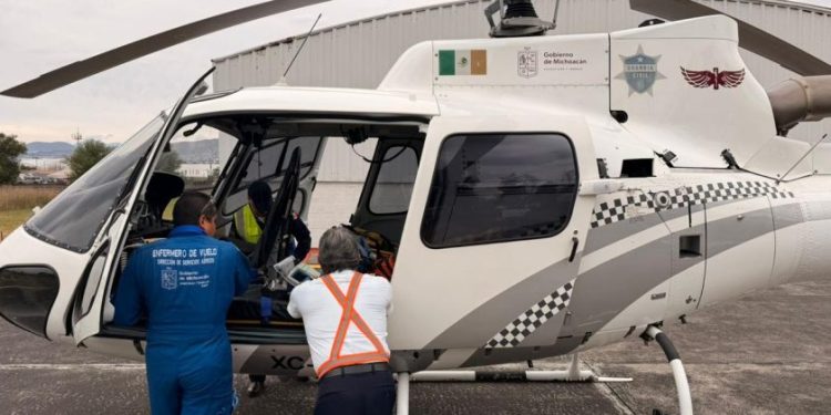 Por aire y tierra, el apoyo a heridos en Coahuayana; federación y estado despliegan operativo conjunto: Raúl Zepeda