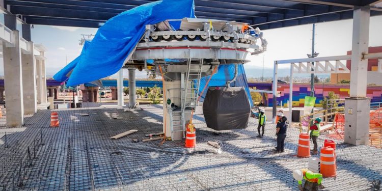 Teleférico de Morelia a un 60 % de avance: Gladyz Butanda
