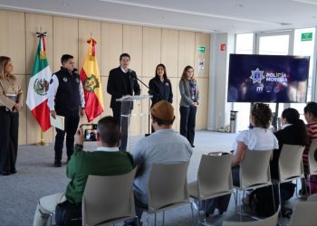 Avanza construcción de La Paz y fortalecimiento de la seguridad en Morelia: Alfonso Martínez