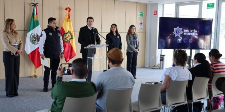 Avanza construcción de La Paz y fortalecimiento de la seguridad en Morelia: Alfonso Martínez