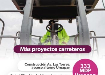 Plan Michoacán impulsa movilidad más rápida y segura en Uruapan: Rogelio Zarazúa